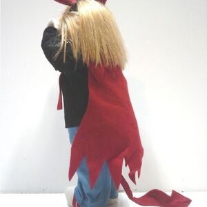 Vintage Devil Girl Halloween Door Greeter 28” Tall